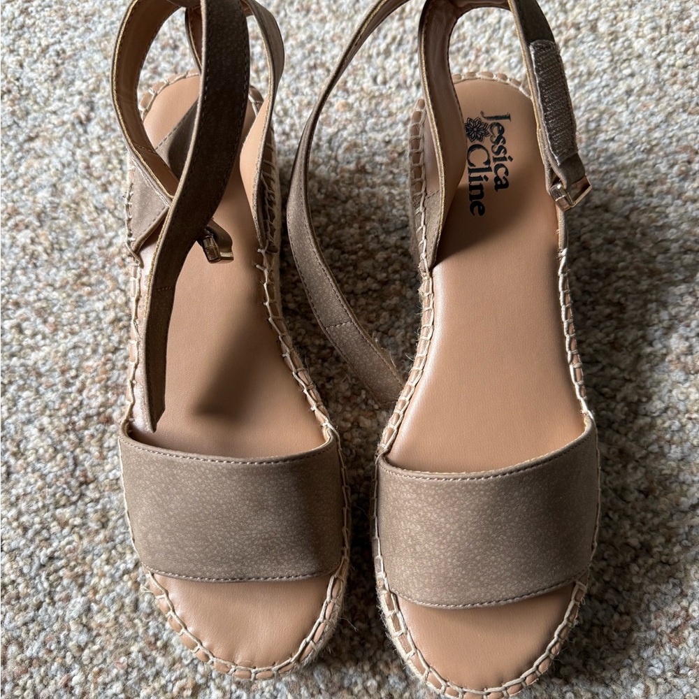 Tan Open Toe Sandals
